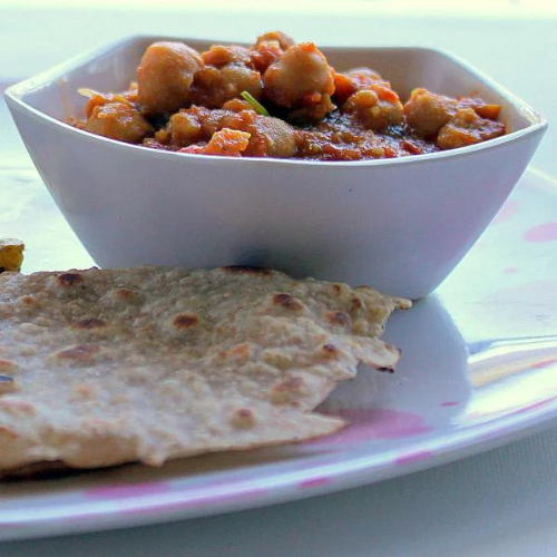 Chapati served in Char Dham Yatra food guide
