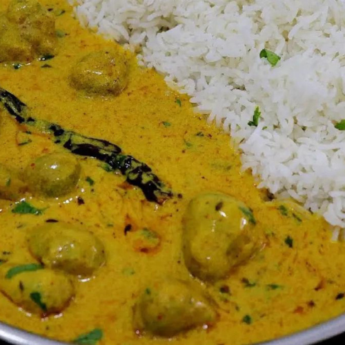 Curry Chawal - Local food in Char Dham Yatra