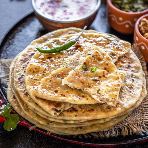 Paneer Paratha - Pure veg restaurants in Char Dham