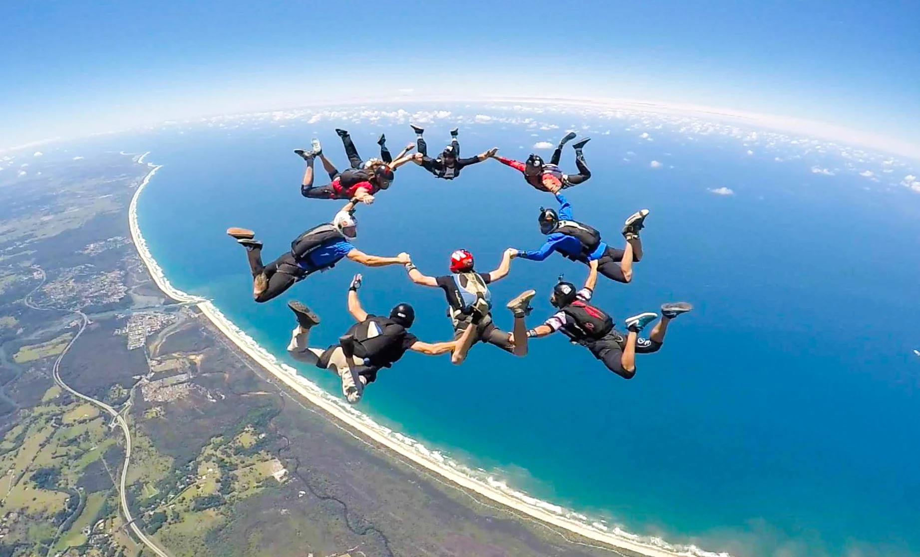 Skydiving Kerala travel adventures