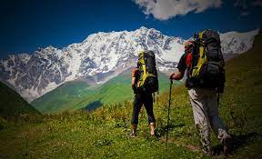 Trekking through forest trails and hills in Chakrata