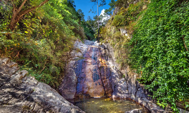 Rudradhari Waterfall - Kausani tourism spot