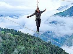 Bungee jumping in Mussoorie travel package